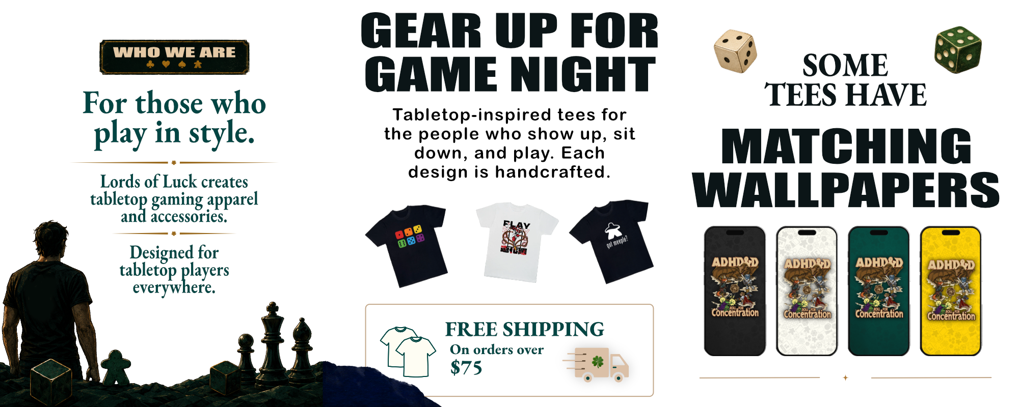 Lords of Luck Game Night Deal